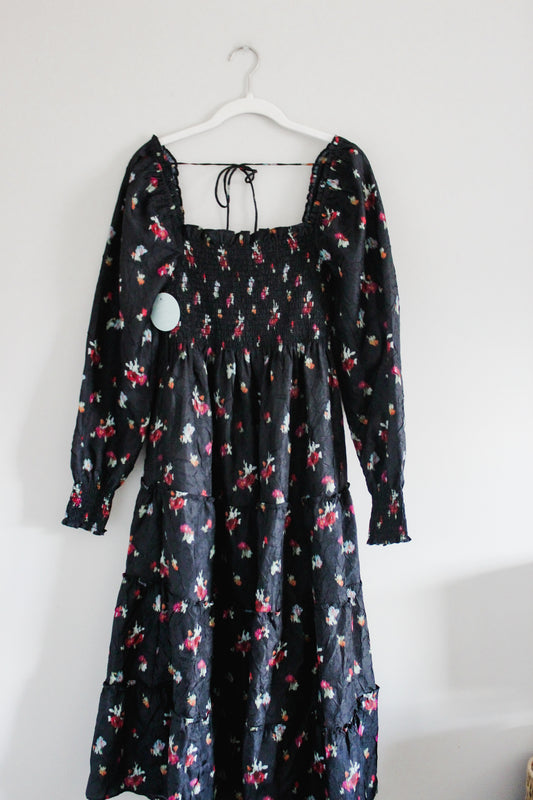Hill House Floral Back Dress (S)