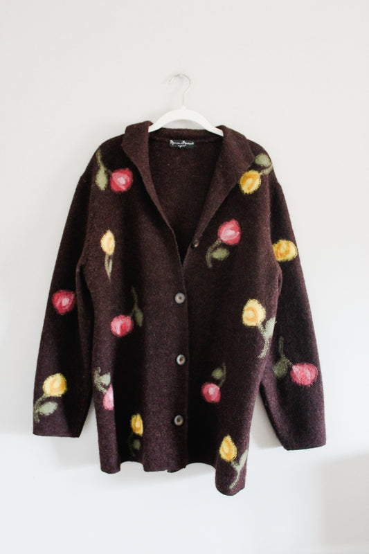 Mercer&Madison Wool/Mohair Cardigan Sweater (M/L)