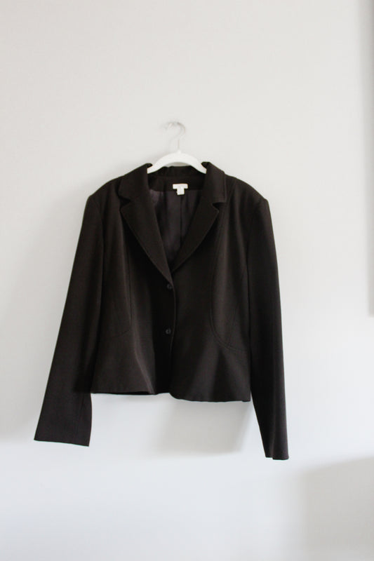 Espresso Blazer (M/L)