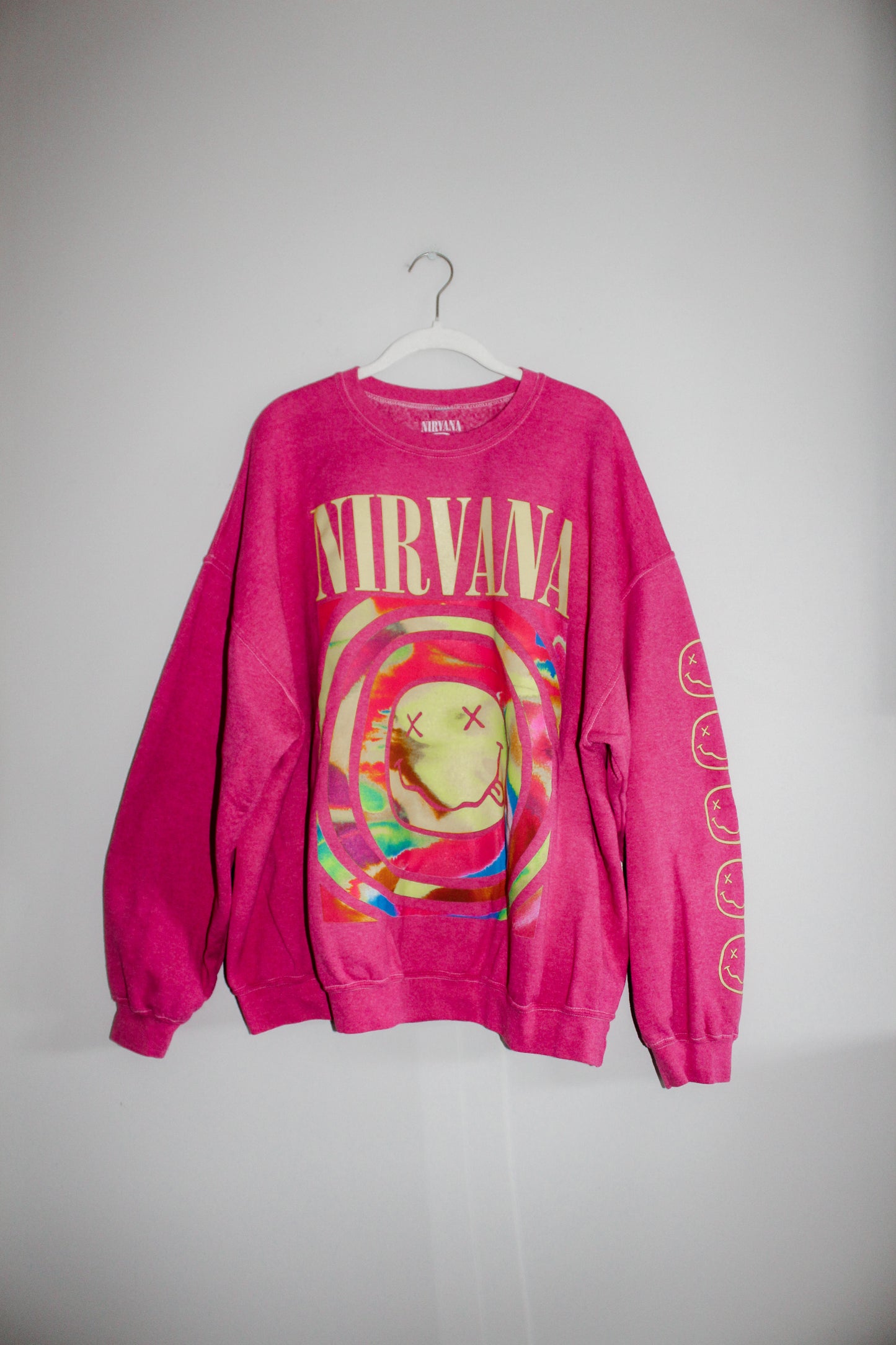 Pink Nirvana Crewneck (S/M)