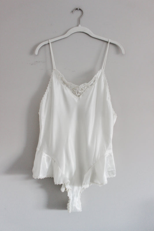 Vintage Babydoll Lingerie Bodysuit (L)