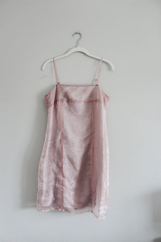 Made in Italy Blush Pink Mini Dress (XS/S)