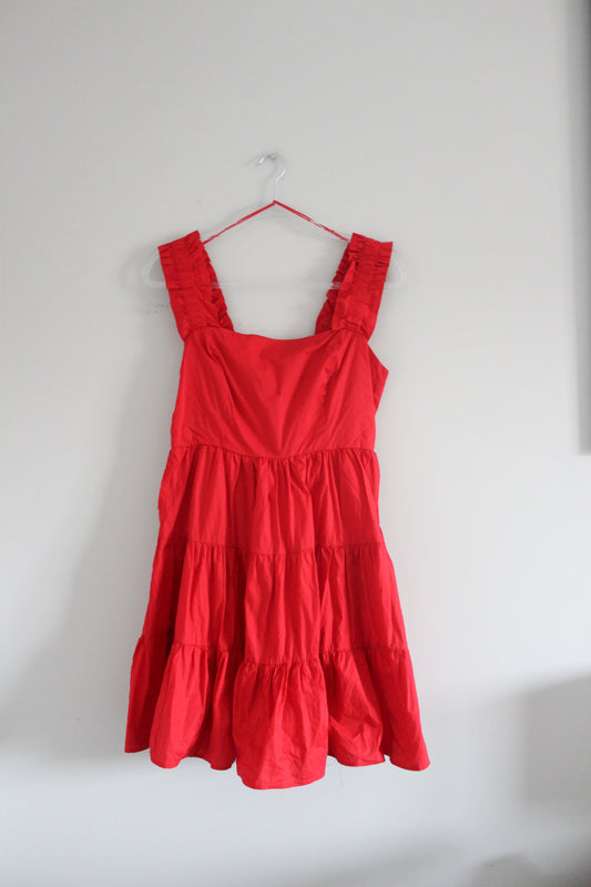 AQUA Red Dress (M)