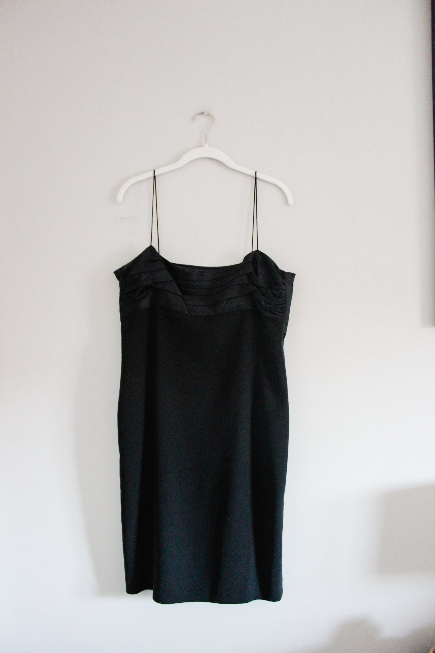 Black Formal Midi Dress (M)