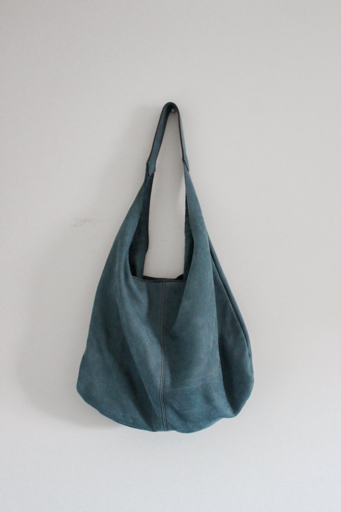 Made in Italy 100% Leather Slouch Bag