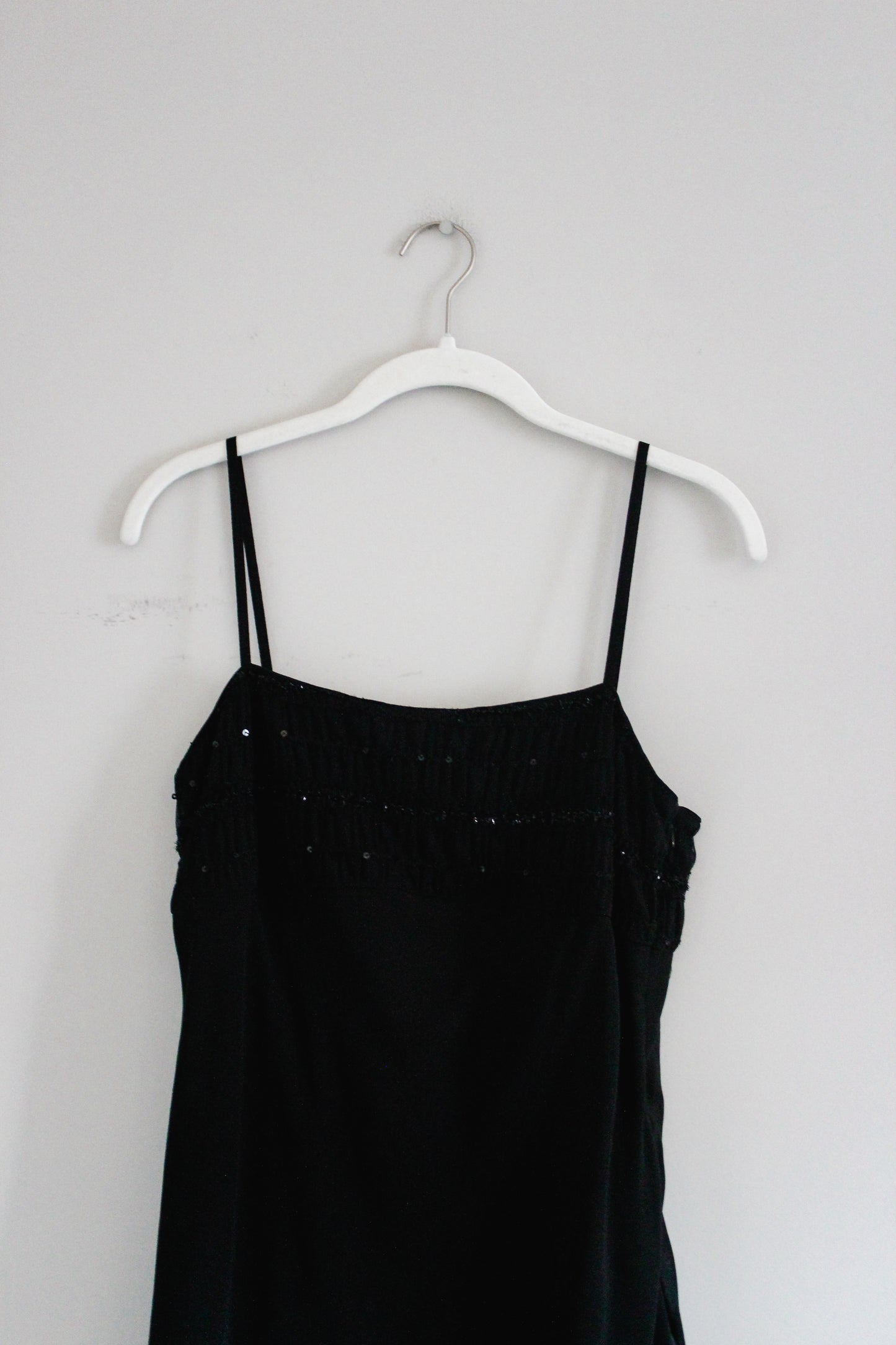 Black Ruffled Formal Dress (M)