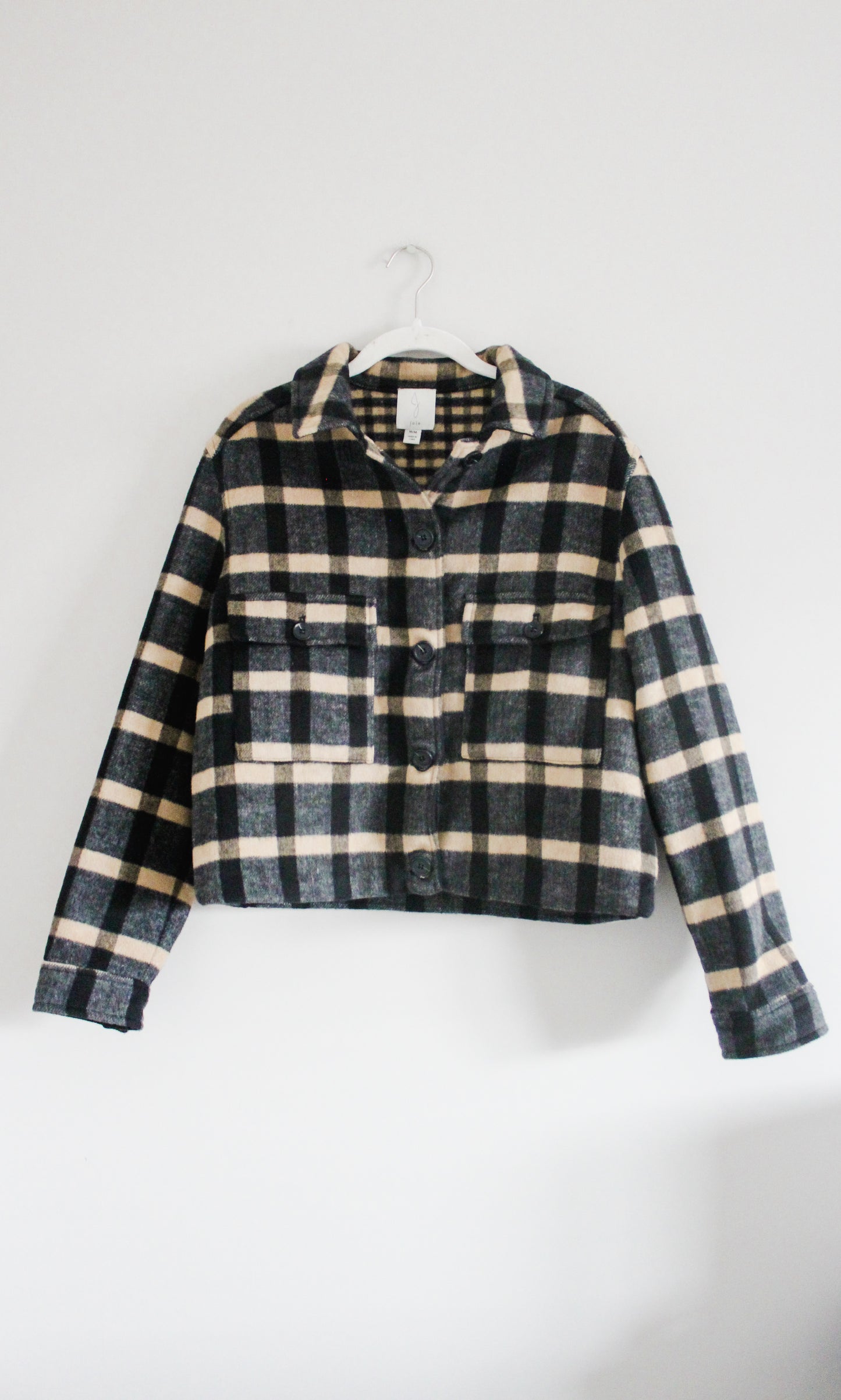 Checkered Shacket (M)