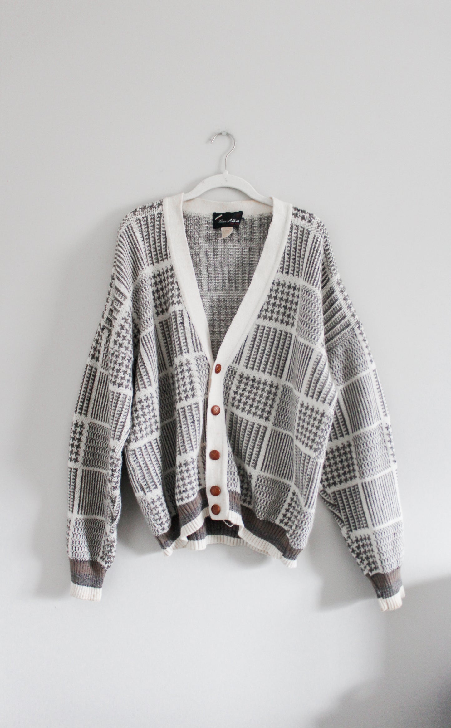 Made in Italy Funky Cardigan Sweater (L)