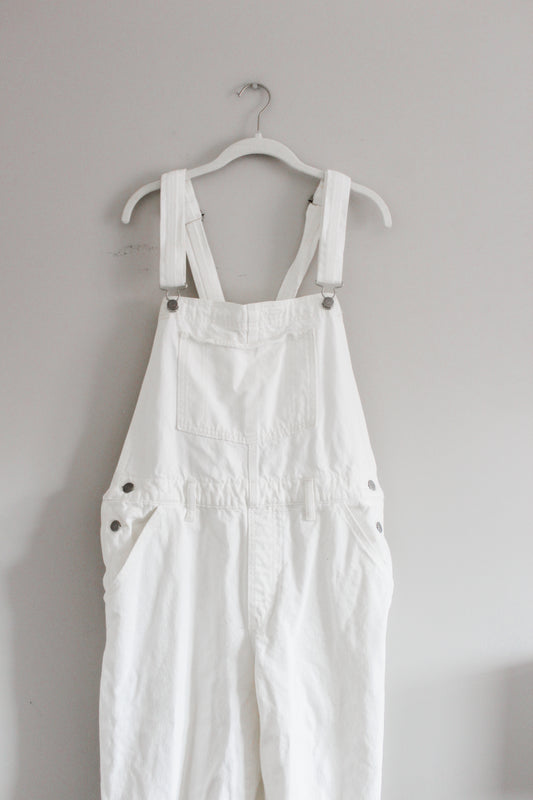 Vintage Cream Levi Overalls (L)