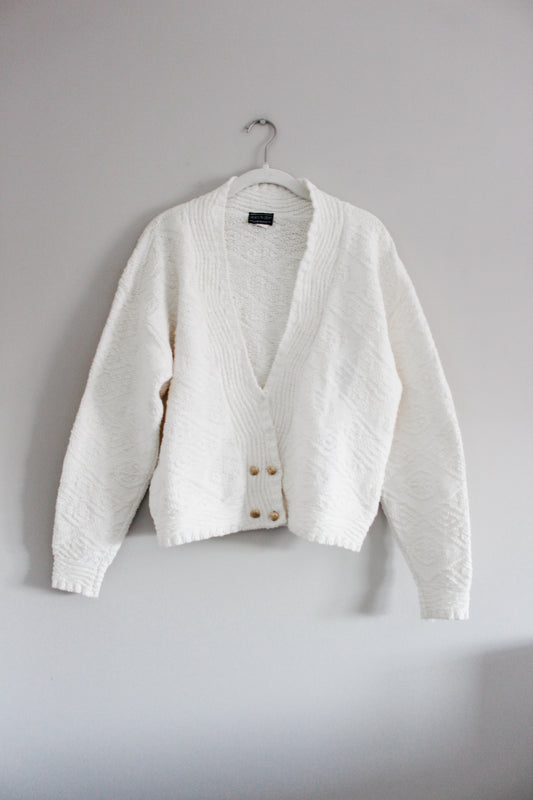 Vintage Cardigan Sweater (S/M)