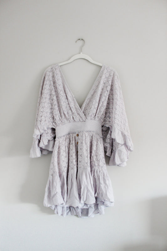 Free People Lace Romper (XS)