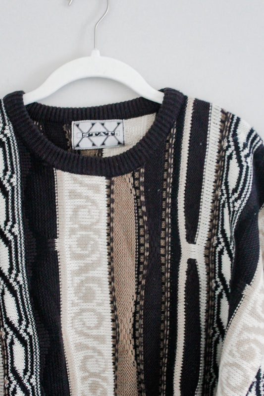 Coogi Inspired 90s Sweater (XL)
