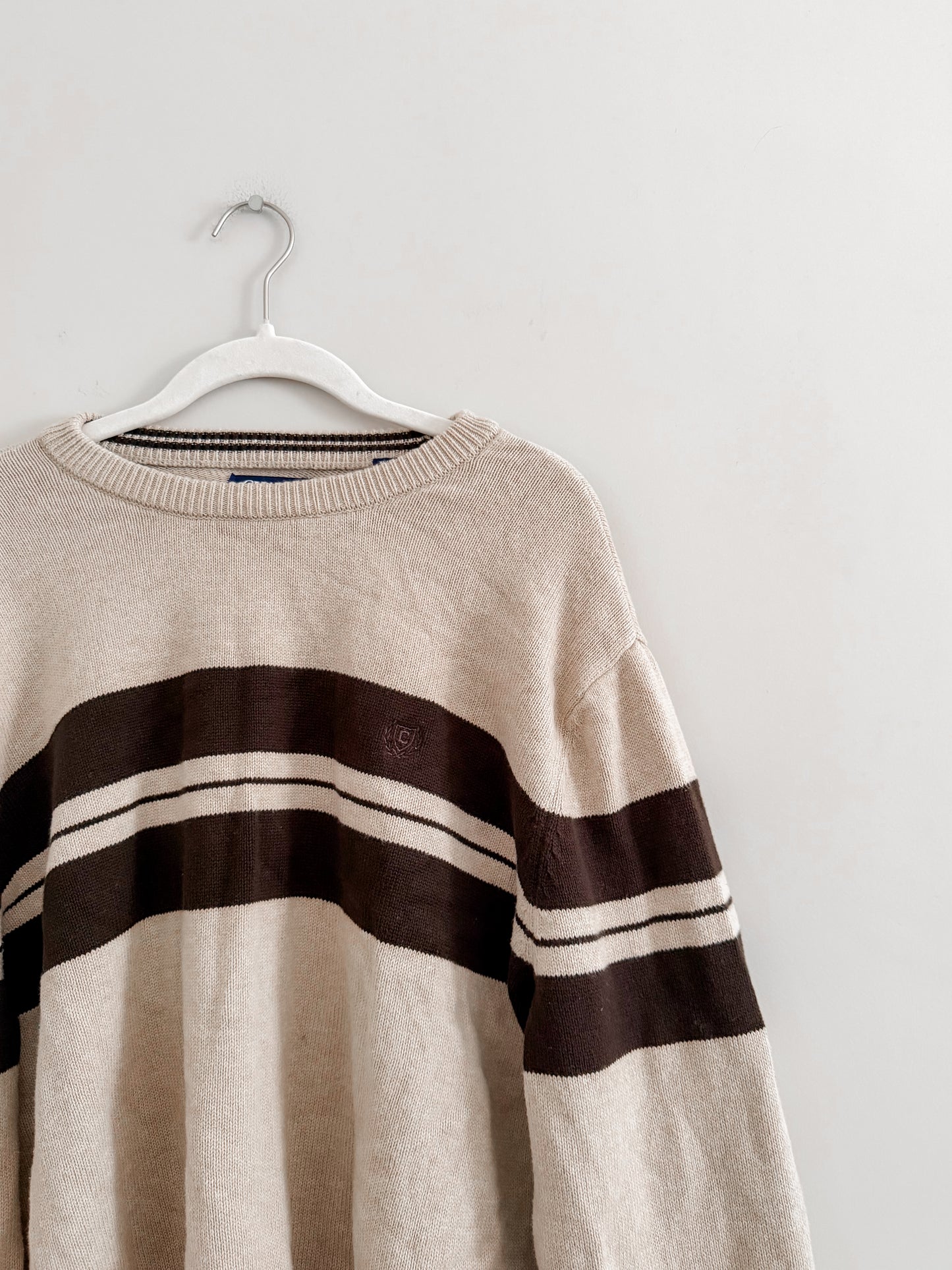 Vintage Chaps Striped Sweater (L)