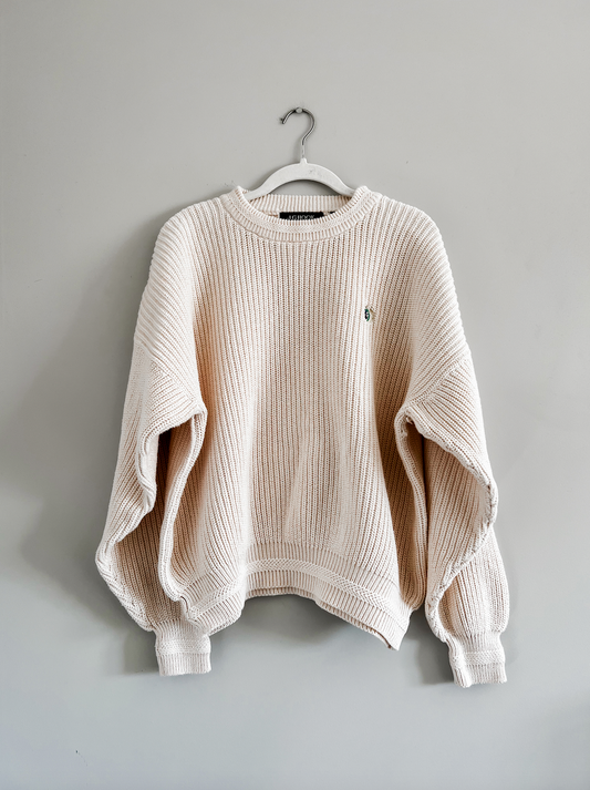 Vintage J.G. Hook Vintage Cream Sweater (L)