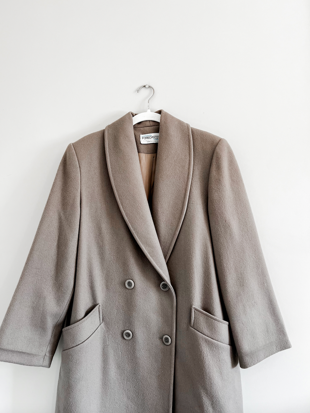 Forecaster of Boston 100% Wool Coat (L)