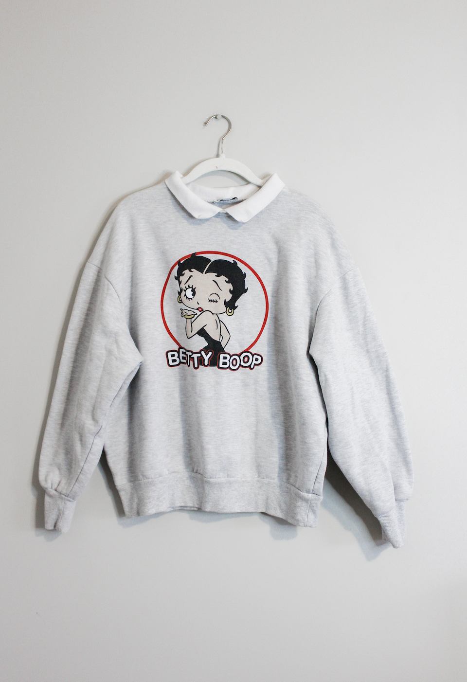 Betty Boop Crewneck with Collar (OS)