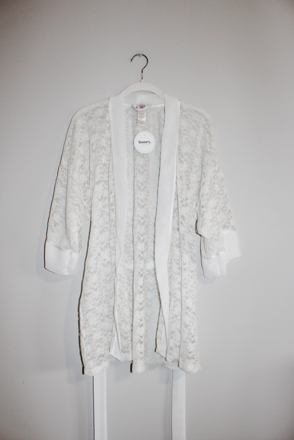 "In Bloom" Lace Robe (XS)