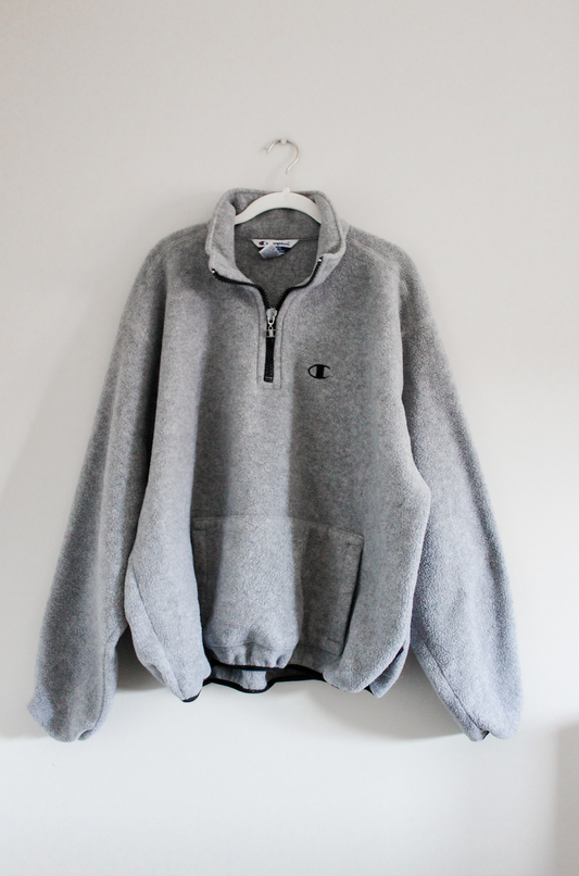 Authentic Fleece Champion 1/4 Zip Pullover (L)