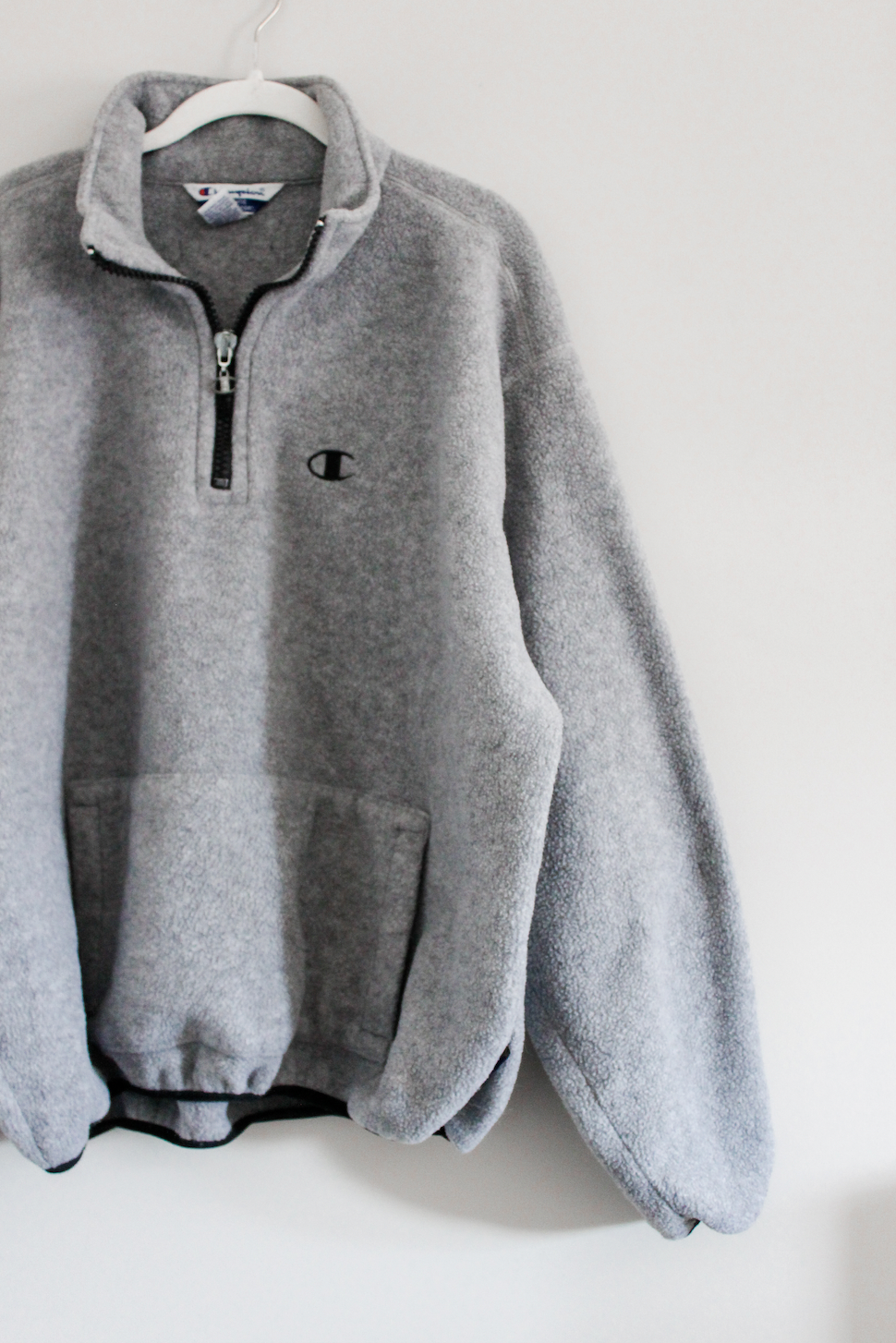 Authentic Fleece Champion 1/4 Zip Pullover (L)