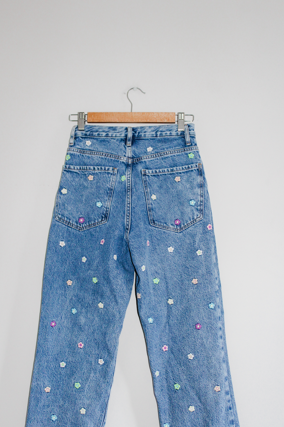 PacSun Eco Flower Power Dad Jeans (26)