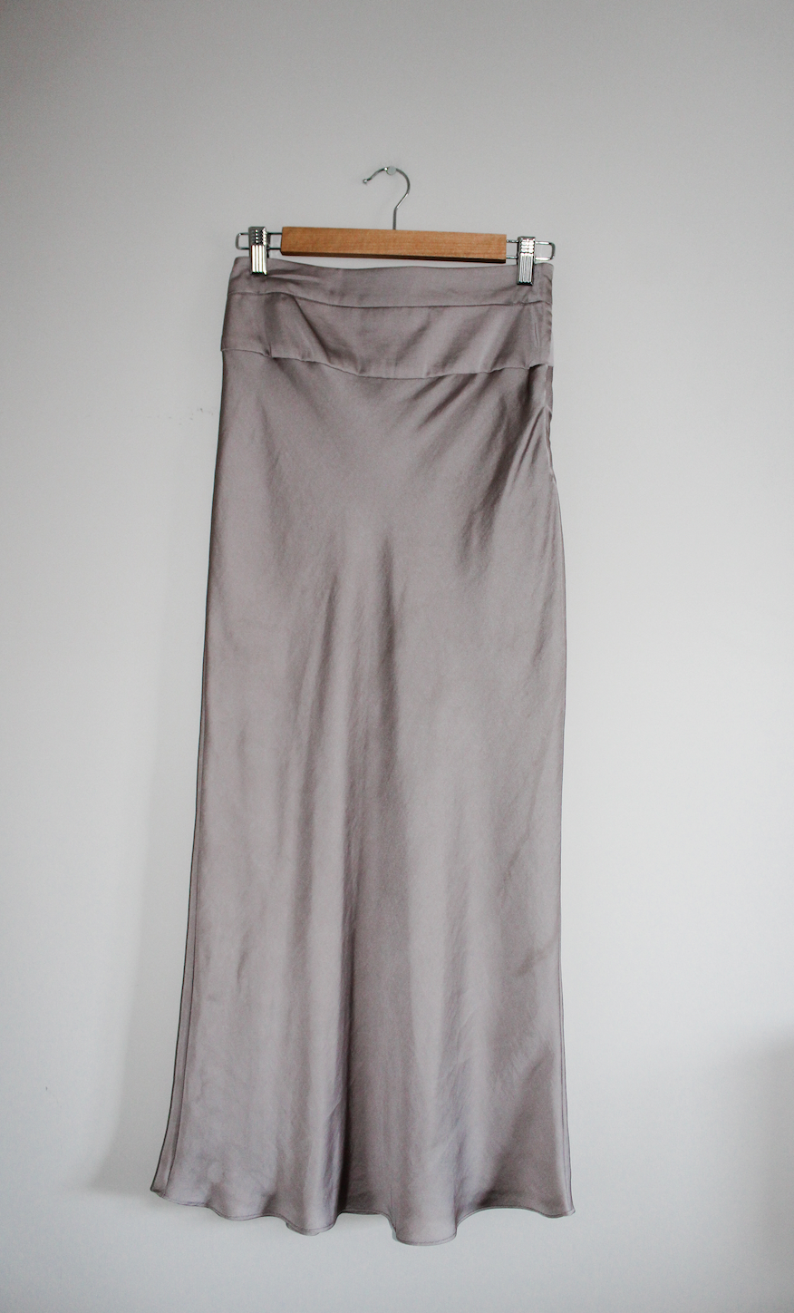 Free People Taupe Formal Midi-Skirt (2)