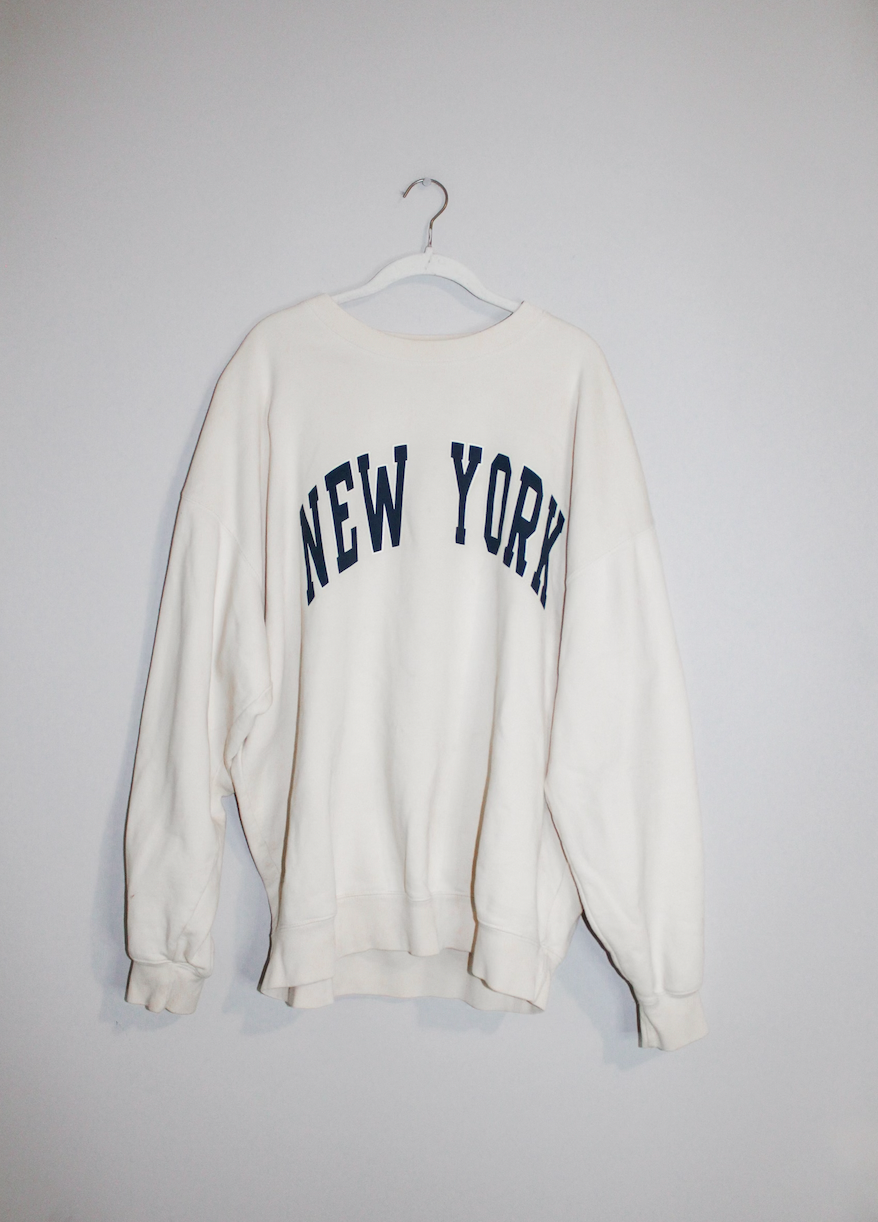 John Galt New York Oversized Crewneck (OS)