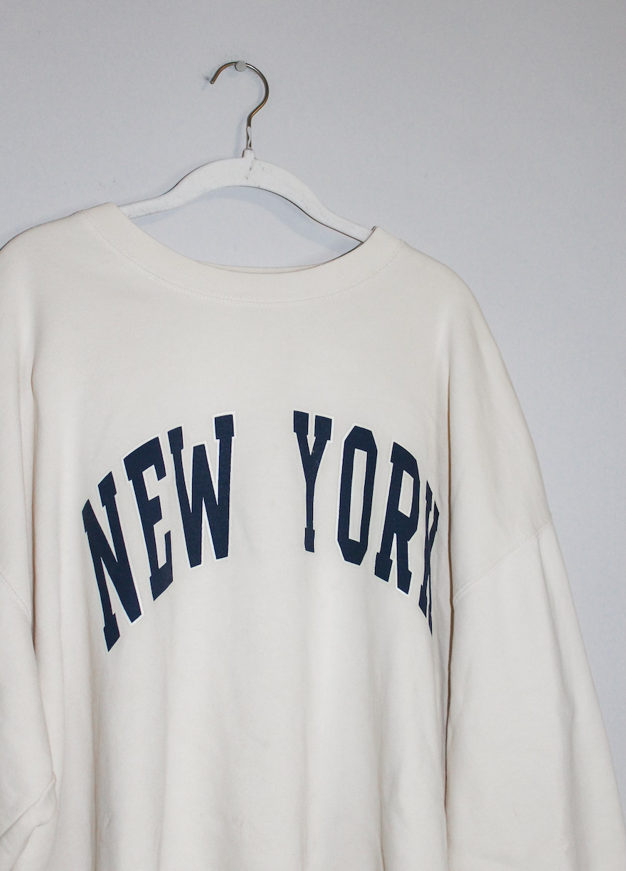 John Galt New York Oversized Crewneck (OS)