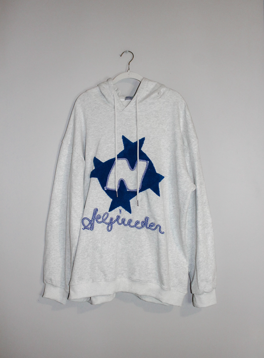 Aelfric Eden Y2K Star Embroidered Hoodie (M)