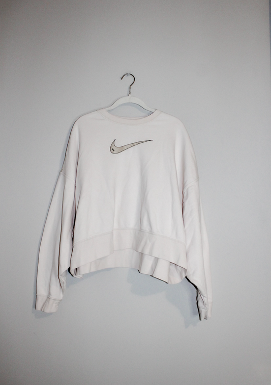 Pink Nike Crewneck (L)