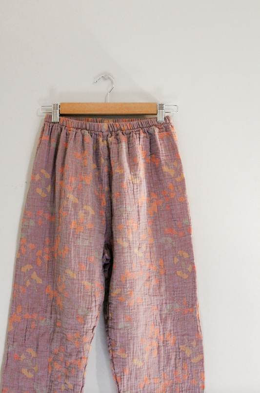 Vintage Printed Pants (XS/S)