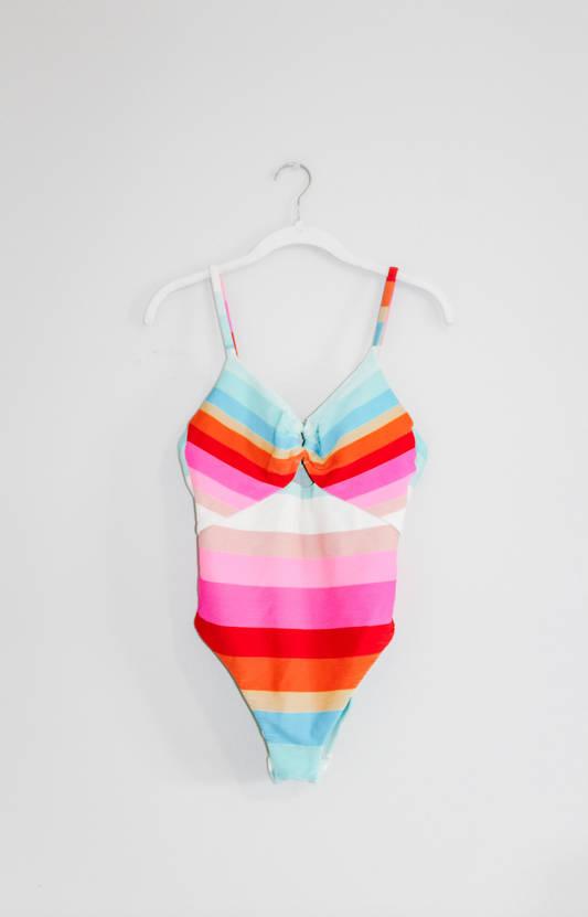 Trina Turk Sunrise Striped Bathing Suit (10)