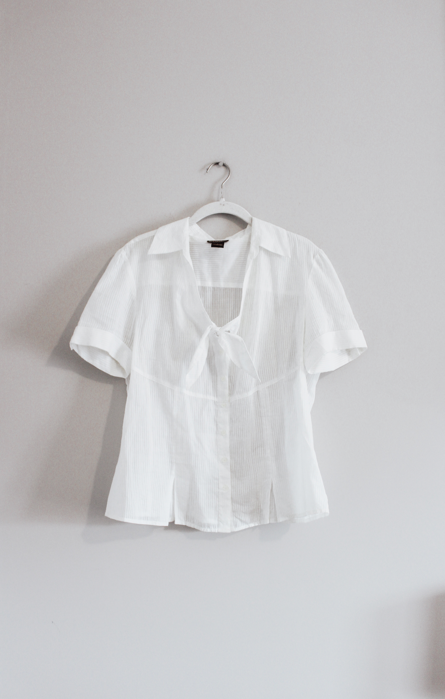 100% Cotton Tie Top (L)