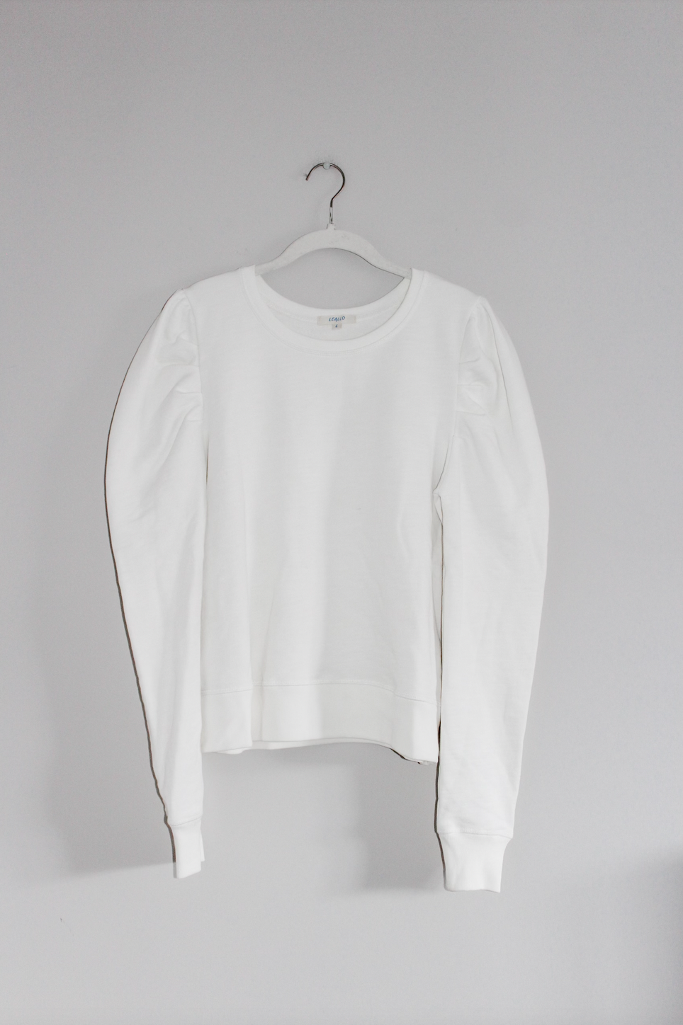 Leallo Jazmin Puff Sleeve Crew (L)