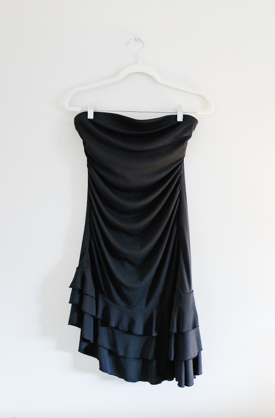 Strapless Express Ruffled Dress (8)