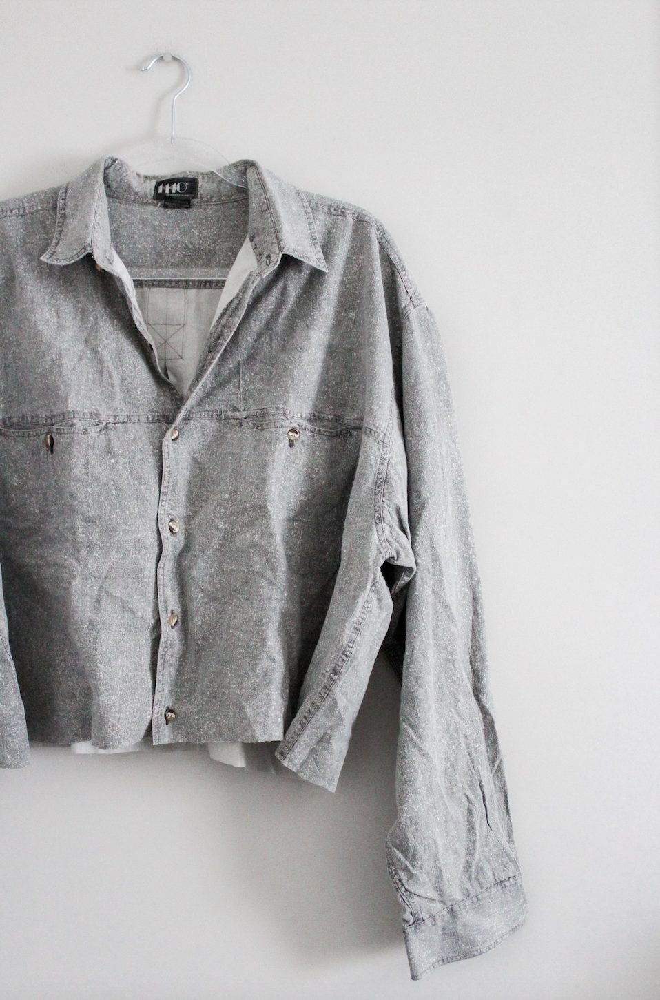 Vintage Semi-Cropped Button Down (XL)