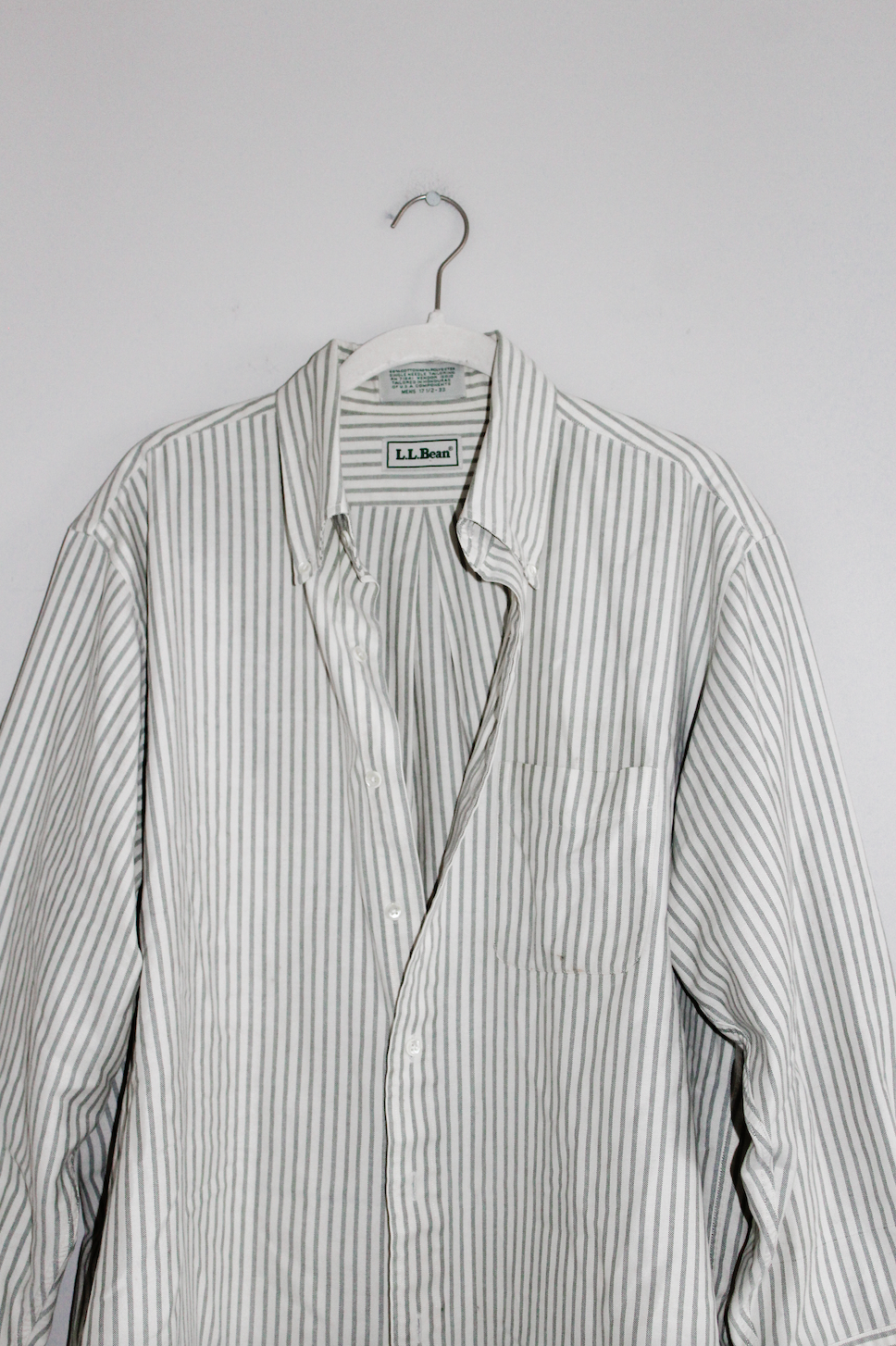 L.L. Bean Striped Button Down (Men's XL)