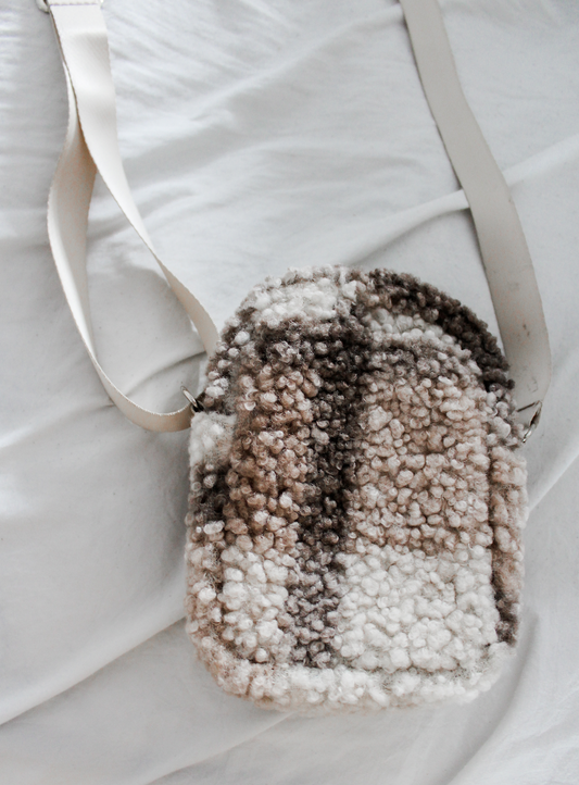 Mini Sherpa Crossbody Bag